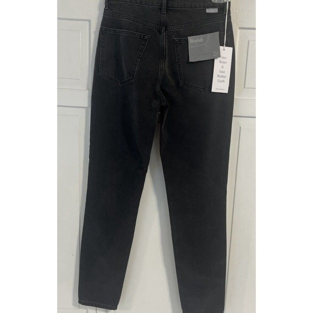 Boyish The Billy High Rise Skinny Jeans Space Odyssey NWT Size 26